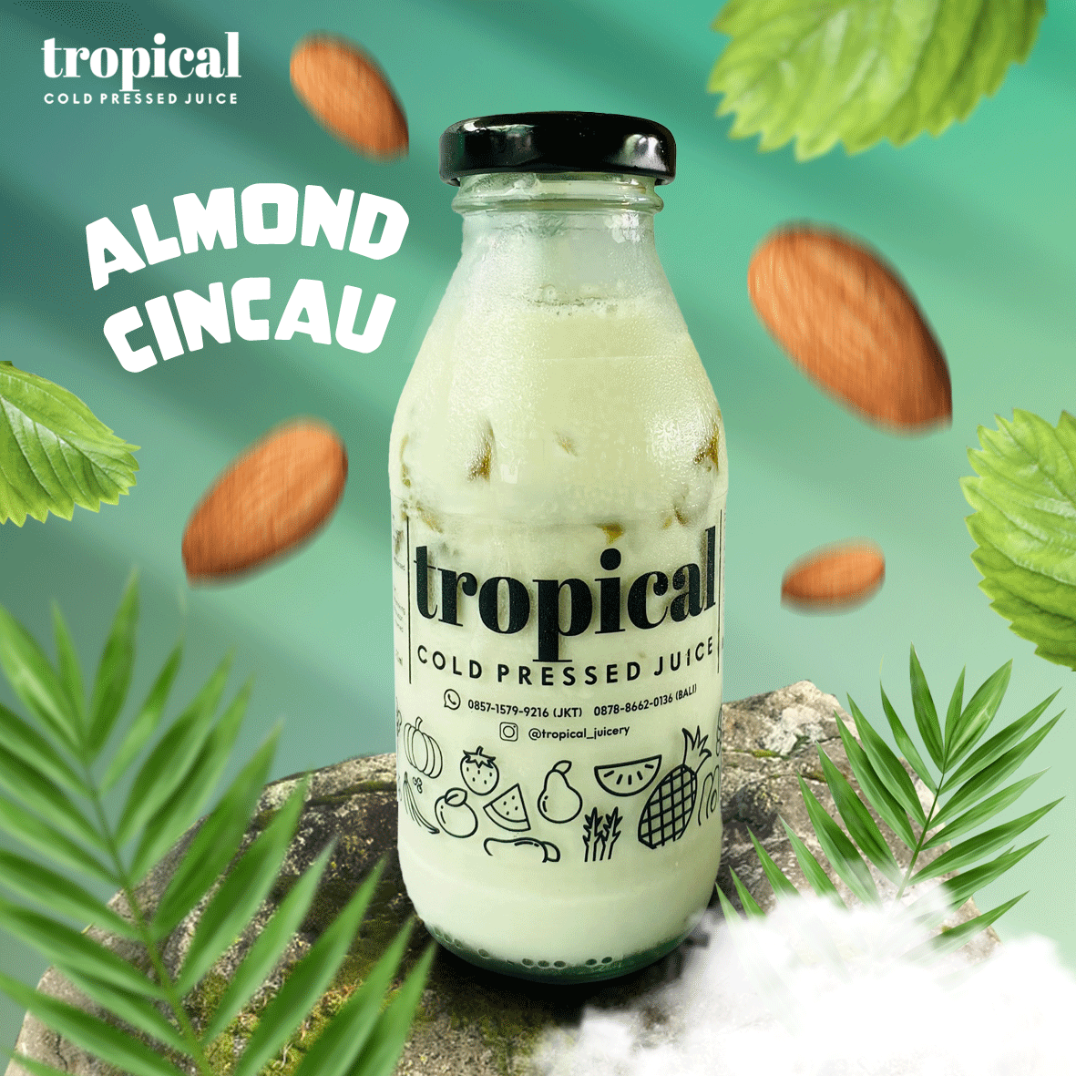 ALMOND CINCAU
